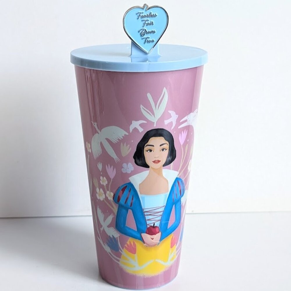 One* AMC Exclusive Collectible Tumbler Cup & Pin Disney Snow White